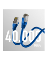 mcab CAT8.1 BLUE 5M PATCH CORD/RJ45 S/FTP LSZH 40GBIT CU LAN - nr 2