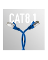 mcab CAT8.1 BLUE 5M PATCH CORD/RJ45 S/FTP LSZH 40GBIT CU LAN - nr 5