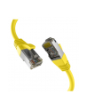 mcab CAT8.1 YELLOW 0.25M PATCH CORD/RJ45 S/FTP LSZH 40GBIT CU LAN - nr 1