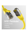 mcab CAT8.1 YELLOW 0.25M PATCH CORD/RJ45 S/FTP LSZH 40GBIT CU LAN - nr 3