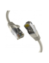 mcab CAT8.1 GREY 0.25M PATCH CORD/RJ45 S/FTP LSZH 40GBIT CU LAN - nr 1