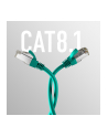 mcab CAT8.1 GREEN 0.25M PATCH CORD/RJ45 S/FTP LSZH 40GBIT CU LAN - nr 5