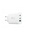 j5create 65W GAN USB-C 3-PORT CHARGER/(wersja europejska) WHITE - nr 1