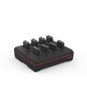 honeywell 8 bay 8675i battery charger with power supply.Charges batt only removed from 8675i.specific cord separately.