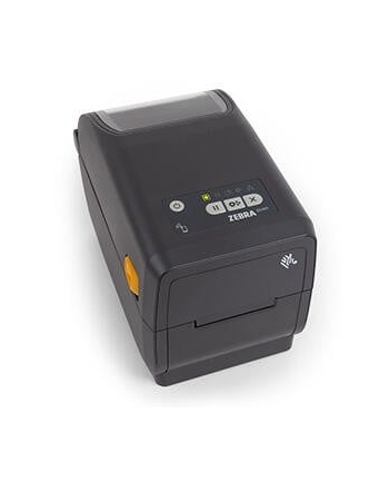 zebra Thermal Transfer Printer (74M); ZD411 203 dpi, USB, USB Host, Modular Connectivity Slot, 802.11ac, BT4, ROW, (wersja europejska) and UK Cords, Swiss Fon