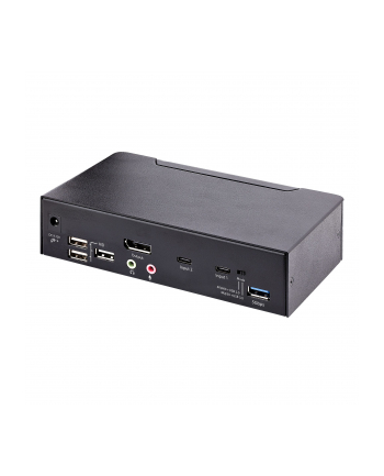 startech 2 PORT DP USB C KVM SWITCH/60HZ 3.5MM AND USB AUDIO