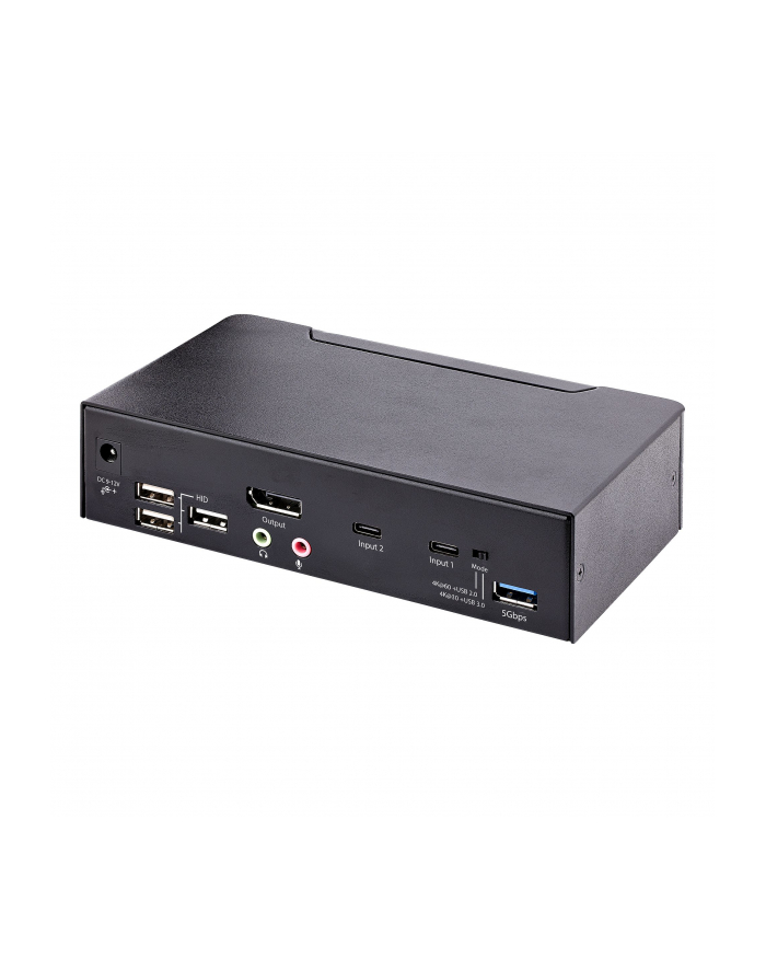 startech 2 PORT DP USB C KVM SWITCH/60HZ 3.5MM AND USB AUDIO główny