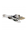 startech PCIE DUAL SERIAL PORT CARD/16C1050 UART 5V/12V STATUS LIGHT - nr 18