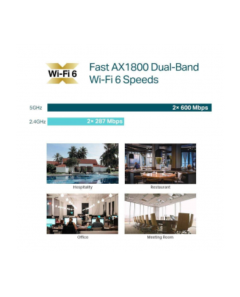 tp-link AX1800 CEILING MOUNT DUAL/-BAND WI-FI 6 ACCESS POINT