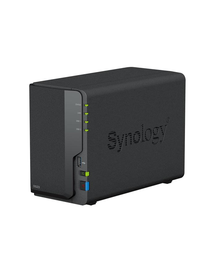 synology DS223J 2BAY RTD1619B 1GB DDR 4/2 X USB3.2 I 1 X GBE główny