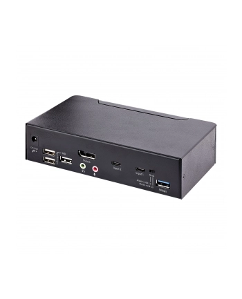startech 2 PORT DP USB C KVM SWITCH/60HZ 3.5MM AND USB AUDIO