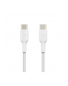 belkin USB-C TO USB-C BRAID-ED PVC/WHITE 1M TWIN PACK - nr 10