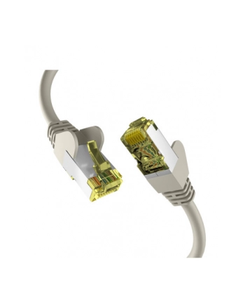 mcab CAT6a grey 0.50m patch cord/RJ45 S/FTP LSZH 10Gbit CU LAN
