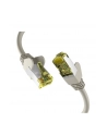 mcab CAT6a grey 1m patch cord/RJ45 S/FTP LSZH 10Gbit CU LAN - nr 1