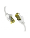 mcab CAT6a Kolor: BIAŁY 0.50m patch cord/RJ45 S/FTP LSZH 10Gbit CU LAN - nr 1