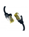 mcab CAT6a Kolor: CZARNY 1.5m patch cord/RJ45 S/FTP LSZH 10Gbit CU LAN - nr 1