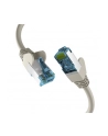 mcab CAT7 grey 0.25m RAW cable RJ45/S/FTP LSZH 10Gbit CU LAN DSL - nr 1