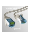 mcab CAT7 grey 0.25m RAW cable RJ45/S/FTP LSZH 10Gbit CU LAN DSL - nr 4