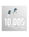 mcab CAT7 Kolor: BIAŁY 0.5m RAW cable RJ45/S/FTP LSZH 10Gbit CU LAN DSL - nr 2