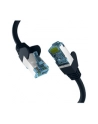 mcab CAT7 Kolor: CZARNY 0.25m RAW cable RJ45/S/FTP LSZH 10Gbit CU LAN DSL - nr 7