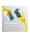 mcab CAT7 yellow 0.5m RAW cab RJ45/S/FTP LSZH 10Gbit CU LAN DSL - nr 3