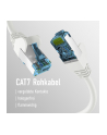 mcab CAT7 Kolor: BIAŁY 0.25m RAW cable RJ45/S/FTP LSZH 10Gbit CU LAN DSL - nr 3