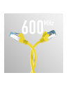 mcab CAT7 yellow 2m RAW cab RJ45/S/FTP LSZH 10Gbit CU LAN DSL - nr 5