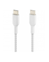 belkin USB-C TO USB-C BRAID-ED PVC/WHITE 1M TWIN PACK - nr 15