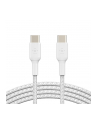 belkin USB-C TO USB-C BRAID-ED PVC/WHITE 1M TWIN PACK - nr 1