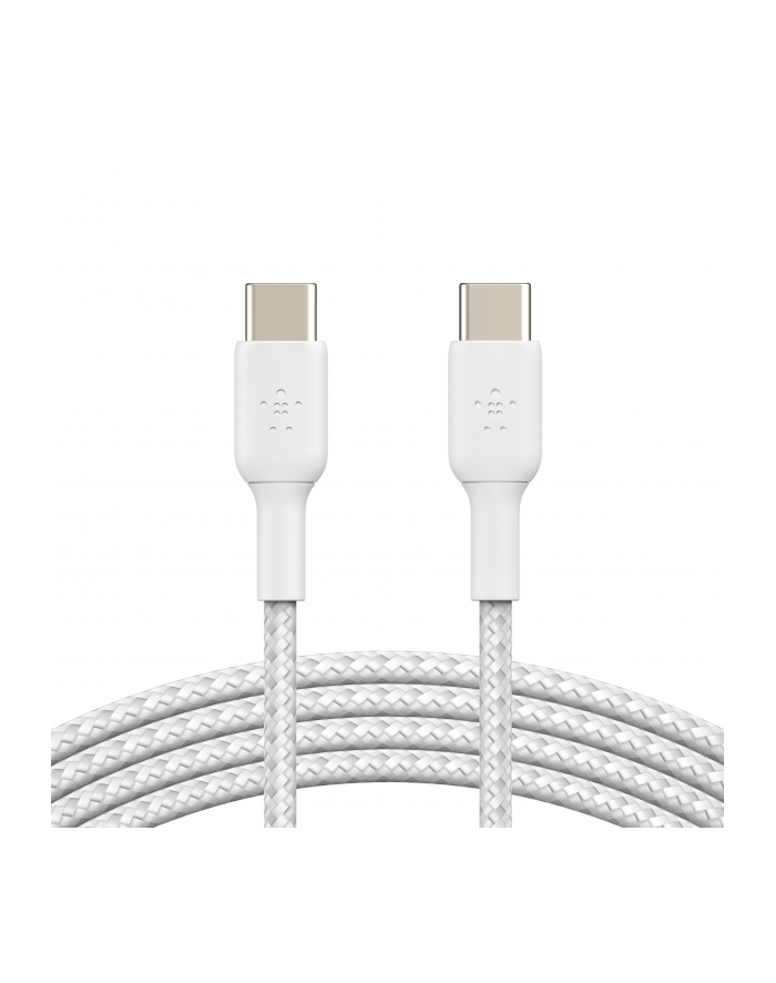 belkin USB-C TO USB-C BRAID-ED PVC/WHITE 1M TWIN PACK główny