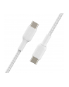 belkin USB-C TO USB-C BRAID-ED PVC/WHITE 1M TWIN PACK - nr 5