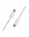 belkin USB-C TO USB-C BRAID-ED PVC/WHITE 2M TWIN PACK - nr 4