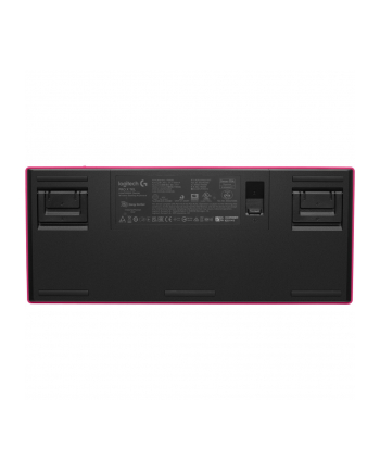 logitech G PRO X TKL LIGHTSPEED MAGENTA/D-(wersja europejska) 2.4GHZ/BT CENT 419 TACTILE