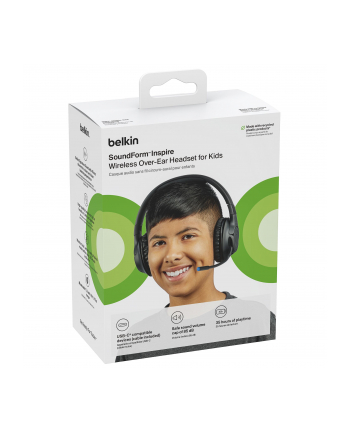 belkin INSPIRE OVER EAR HEADSET BLACK/