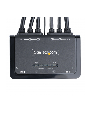 startech C2-DD46-UA2-CBL-KVM/2-PORT DUAL MONITOR KVM SWITCH