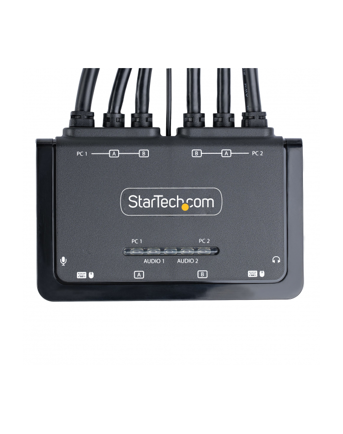 startech C2-DD46-UA2-CBL-KVM/2-PORT DUAL MONITOR KVM SWITCH główny