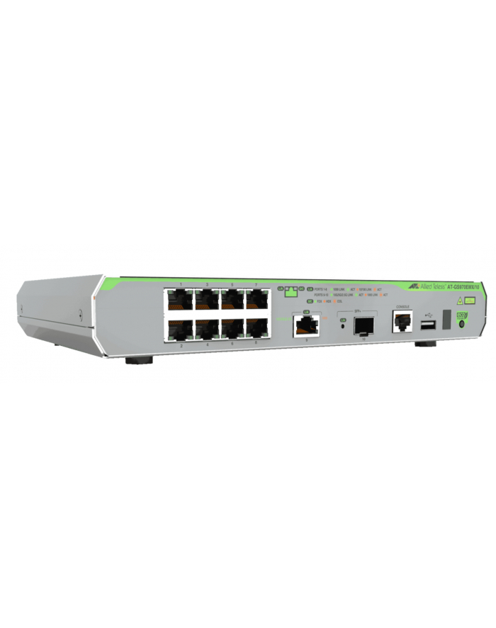 allied telesis L3 GIGABIT SWITCH 8X 10/100//1000-T 1X 1/2.5/5/10G-T 1X SFP+ główny