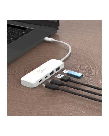 j5create ECO-FRIENDLY USB-C TO 4-PORT/TYPE-C TYPE-A GEN 2 HUB