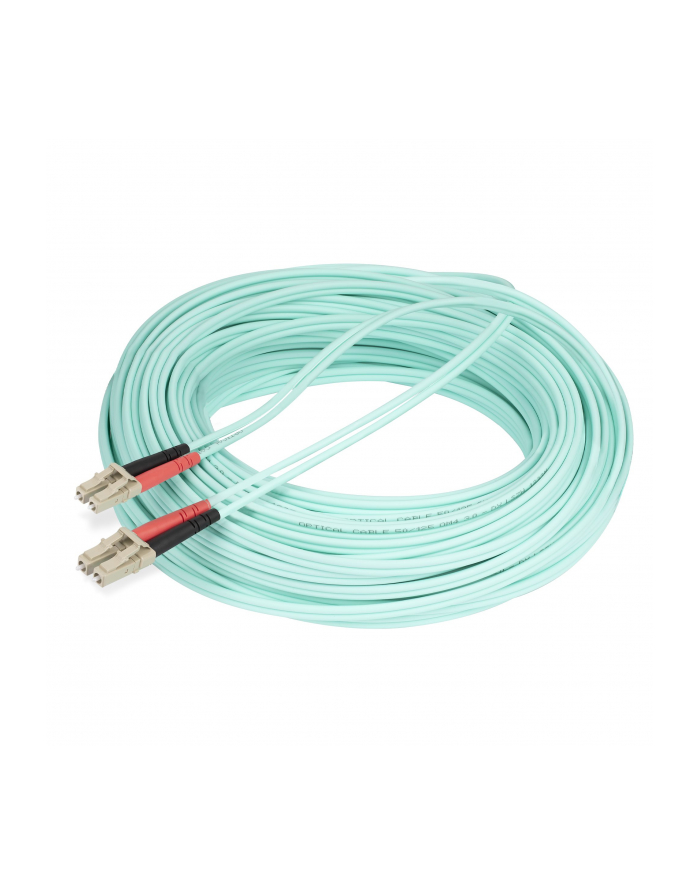 startech OM4 MULTIMOD-E FIBER CABLE/AQUA - LC/LC - 50/125 - 40/100GB główny