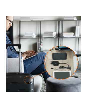 j5create 67W GAN PD USB-C MINI CHARGER/WITH 3 TYPES OF DC CONNECTOR - E