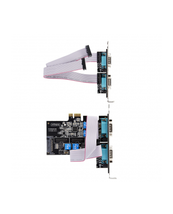 startech 4-PORT SERIAL PCIE CARD/.