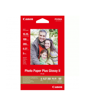 canon BJ MEDIA PH PAPER PP-201 4X6/100SH PHOTO PAPER (100 SHEETS)