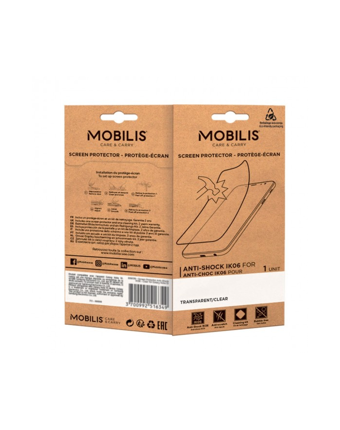 mobilis SCREEN PROTEC. ANTI-SHOCK IK06/CLEAR GALAXY XCOVER 6 PRO 6.6IN główny