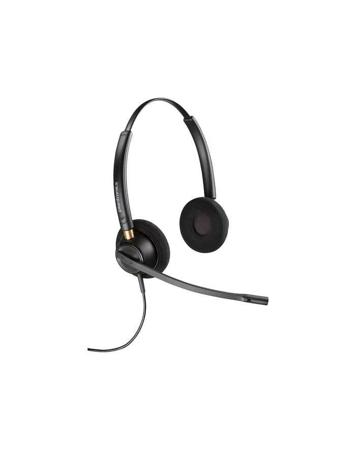 hp inc. Poly EncorePro 520 Binaural Headset +Quick Disconnect EMEA - INTL English Loc  Euro plug główny