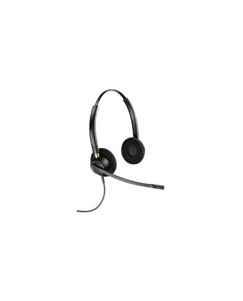 hp inc. Poly EncorePro 520 Binaural Headset +Quick Disconnect EMEA - INTL English Loc  Euro plug
