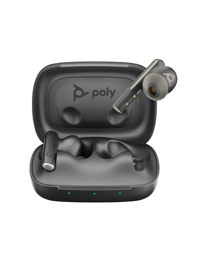 hp inc. Poly Voyager Free 60 UC Carbon Black Earbuds +BT700 USB-C Adapter +Basic Charge Case główny