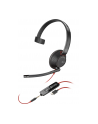 hp inc. Poly Blackwire 5210 Monaural USB-C Headset +3.5mm Plug +USB-C/A Adapter - nr 2