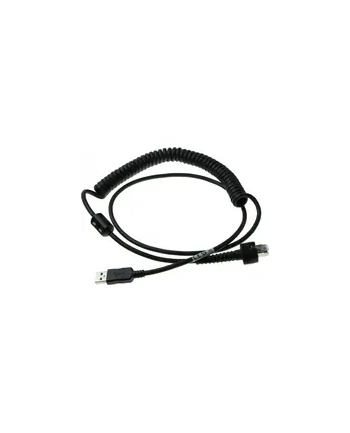 datalogic Cable CAB-553, USB Type A, Coiled, 2.4 m / 7.8 ft, IP67