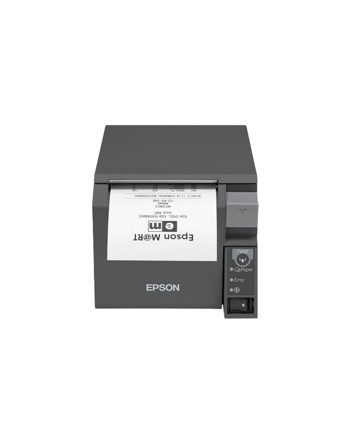 Epson TM-T70II (025C1): UB-E04 + Built-in USB, PS, Black, UK główny