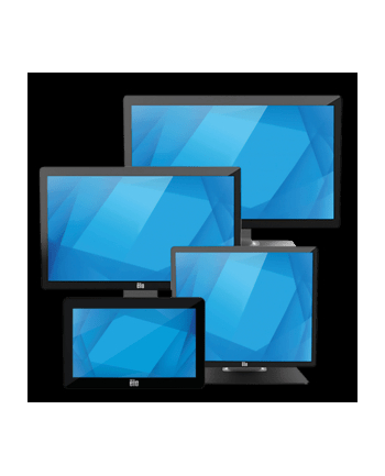 elo touch Elo 2202L 22-inch wide LCD Desktop, Full HD, Projected Capacitive 10-touch, USB Controller, Anti-glare, Zero-bezel, Stand, VGA and HDMI video interface, Black, Worldwide